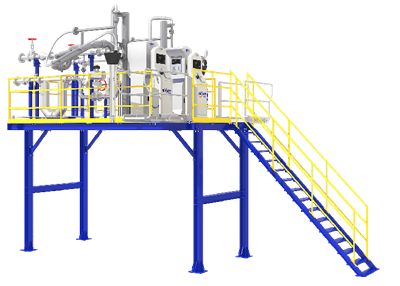 Double Side Top Loading Metering Skid